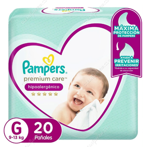 Pañal Pampers Premium Care