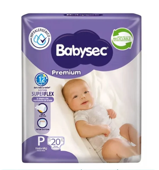 Pañal Babysec Premium