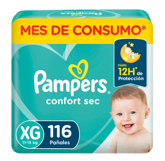 Pampers Confort Sec